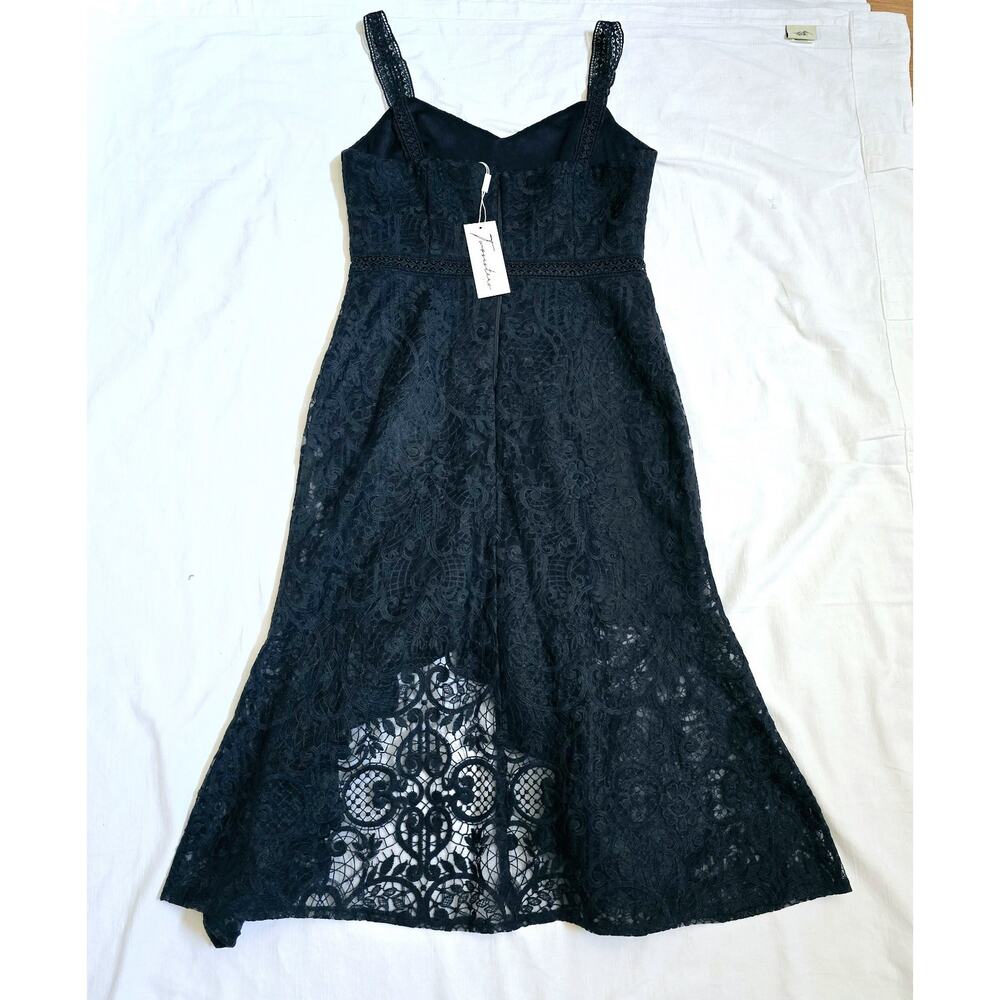 NWT 2 Sisters Women's Lace Mermaid Dress Sz 6 Romantic Goth Prom Wedding Y2k - Picture 3 of 11